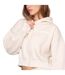 Sweat Court À Capuche Motif/style Imprimé Graphique Femme Sable Rose London-4