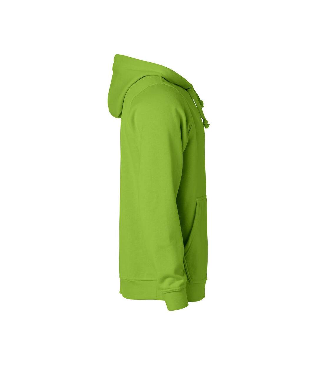 Sweat à capuche basic adulte vert clair Clique