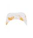 Unisex adult flexfit batik dye visor cap orange/white Yupoong-4