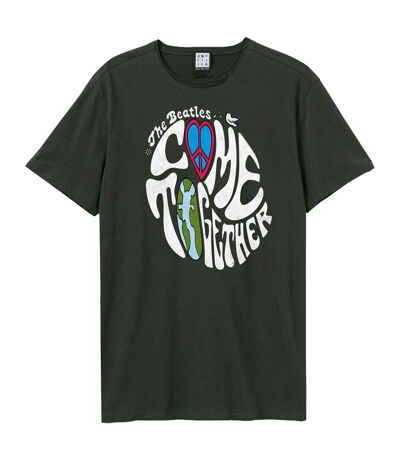 T-shirt Come Together Adulte Charbon Amplified