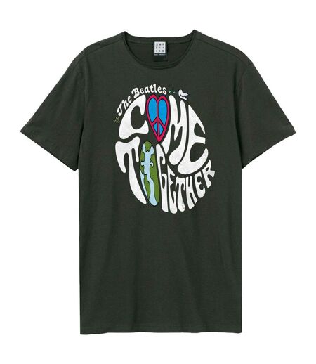 T-shirt Come Together Adulte Charbon Amplified