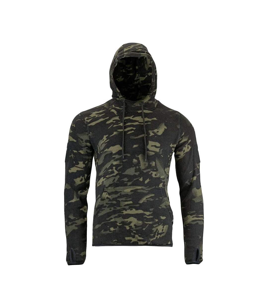 Sweat À Capuche Motif/style Camouflage Tactical Homme Noir Viper-1