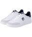Chaussures Courtbay Femme Blanc Bleu Marine Fila-1