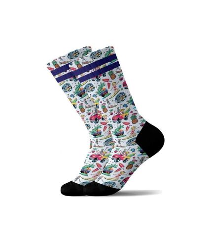 PULL IN Chaussettes Homme Microfibre SURFCALIF Multicolore