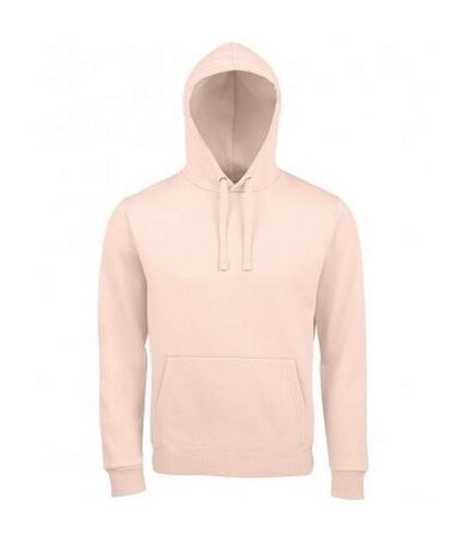 SOLS Unisex Adults Spencer Hooded Sweatshirt (Creamy Pink) - UTPC4099