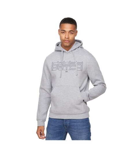 Sweat À Capuche Scouts Homme Gris Chiné Crosshatch