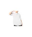 Womens/ladies Boyfriend T-shirt White Elle-1