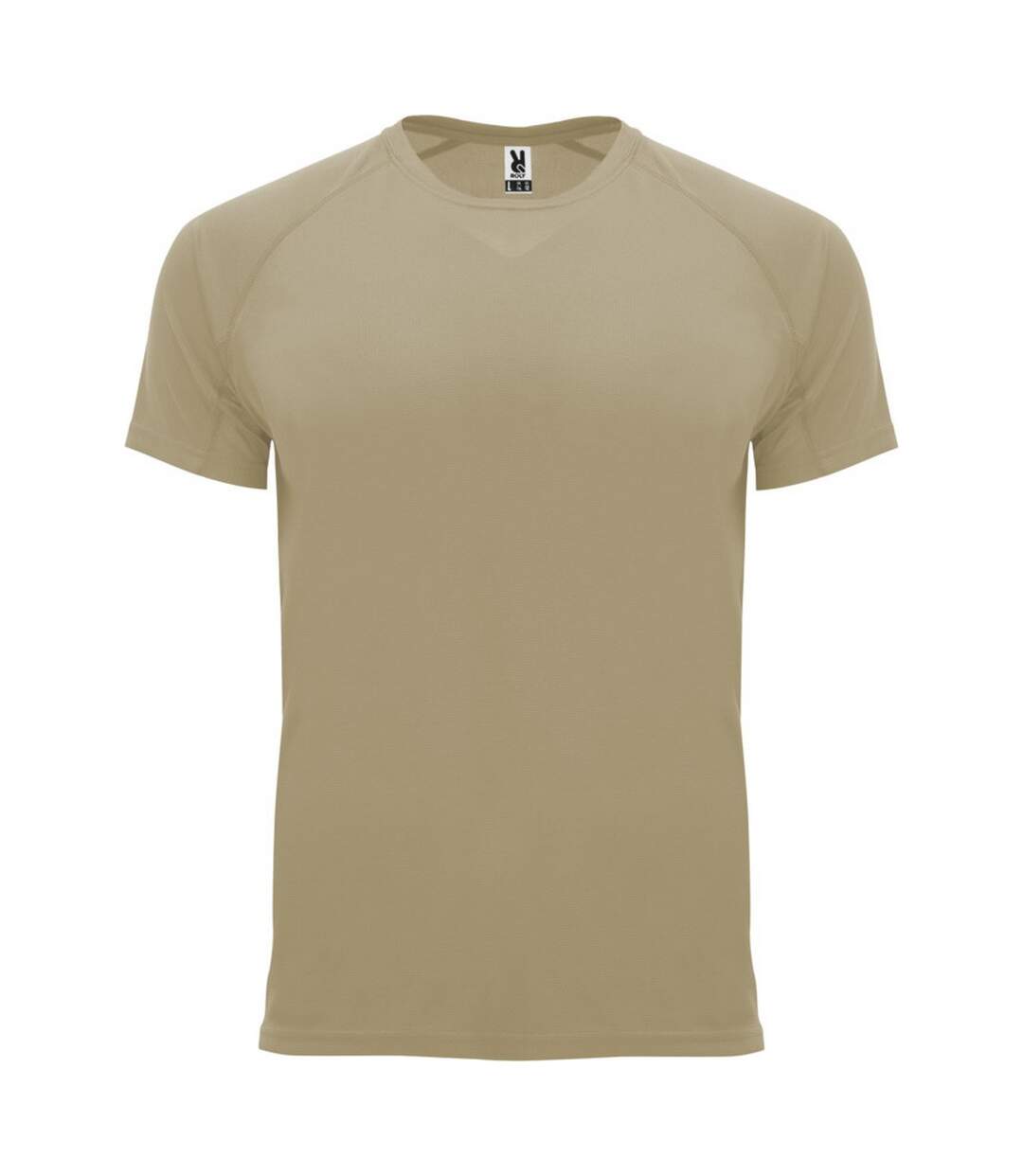 T-shirt bahrain homme sable foncé Roly-1