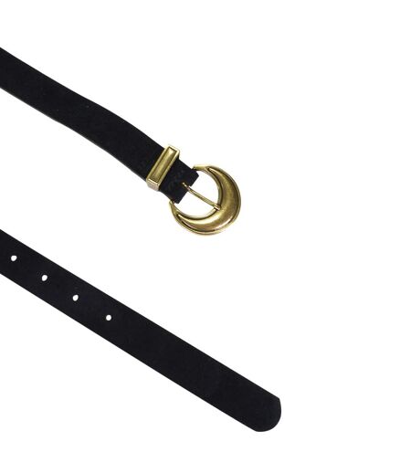 Ceinture Cuir Emilie Karston Damaris avec Pochette Cadeaux