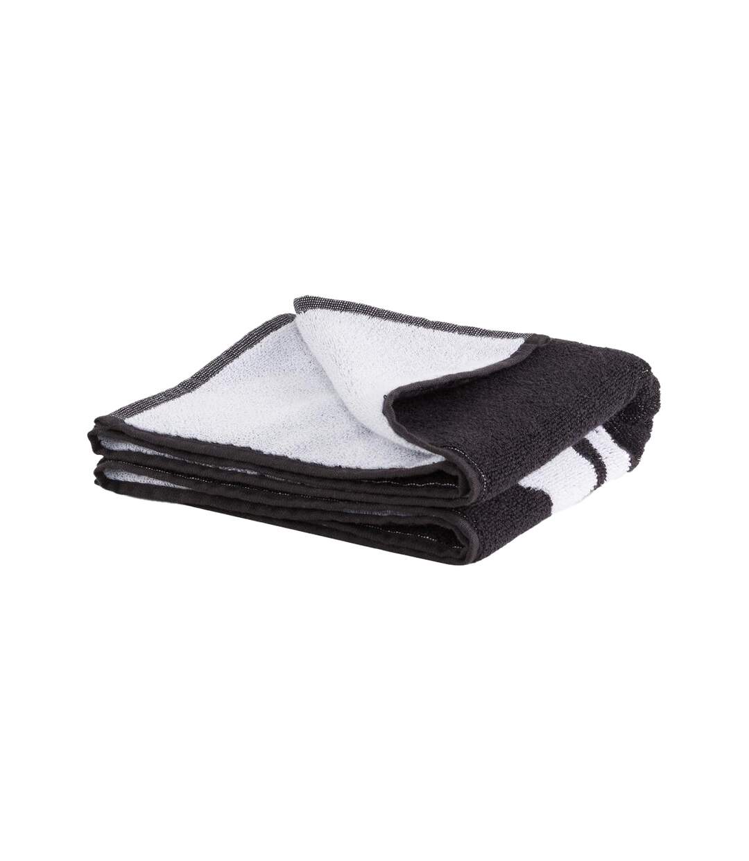 Team logo microfibre towel 140cm x 70cm black/white Puma-2