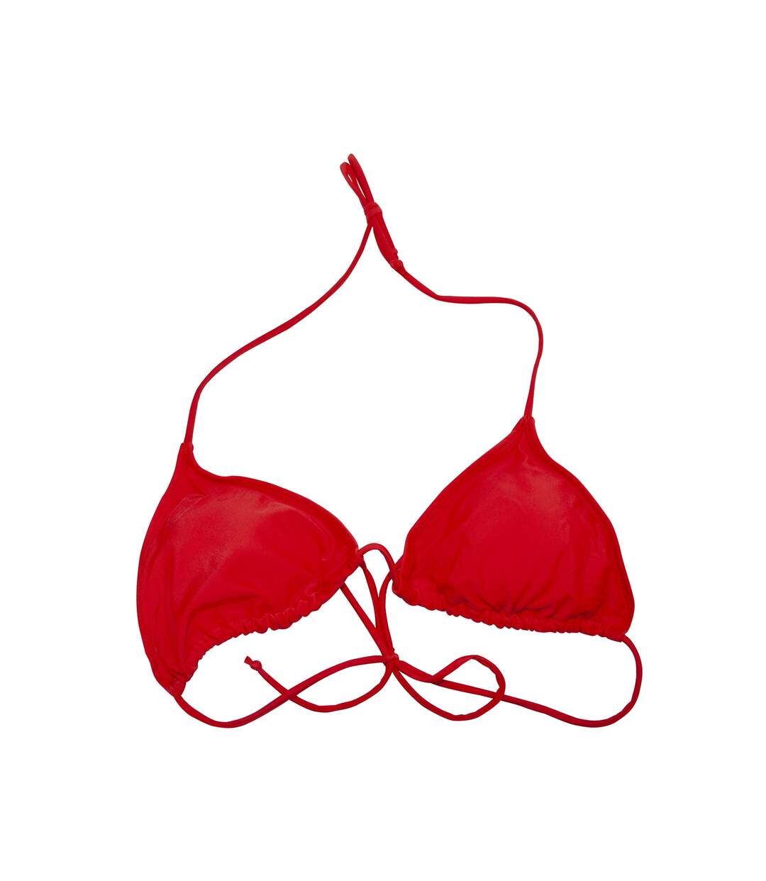 Brave Soul Womens/Ladies Bikini Halterneck Top (Red) - UTUT275