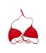 Haut de maillot de bain femme rouge Brave Soul