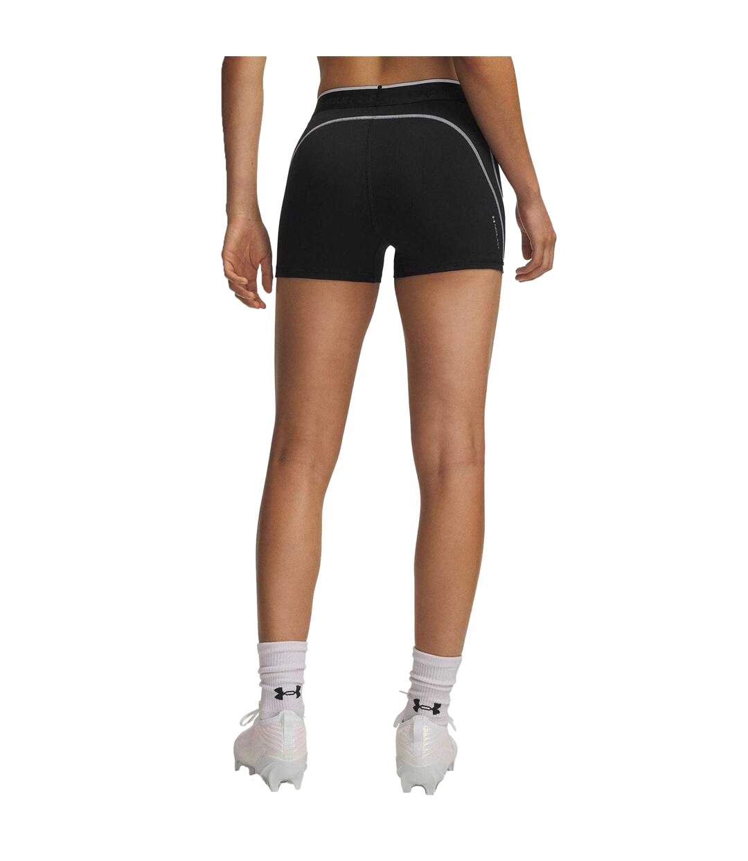 Short De Compression Entraînement Elite Femme Noir Under Armour-3