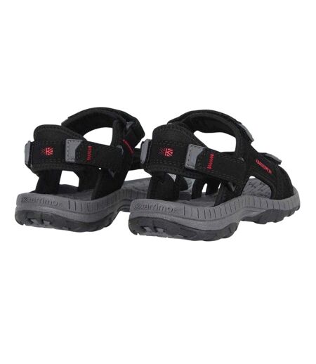 Childrens/kids Antibes Sandals Black Karrimor