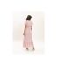 Robe longue cache-coeur avec ceinture ITERIA - Dona X Lisa-2