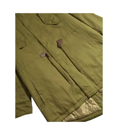 Parka Homme Vert Kaki Lambretta