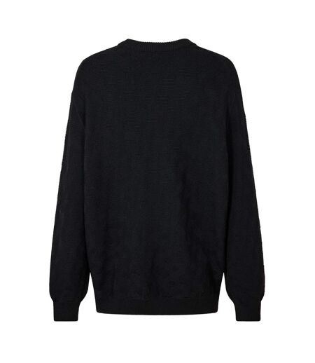 Mens Palao Knitted Long-sleeved Top Black Hugo Boss