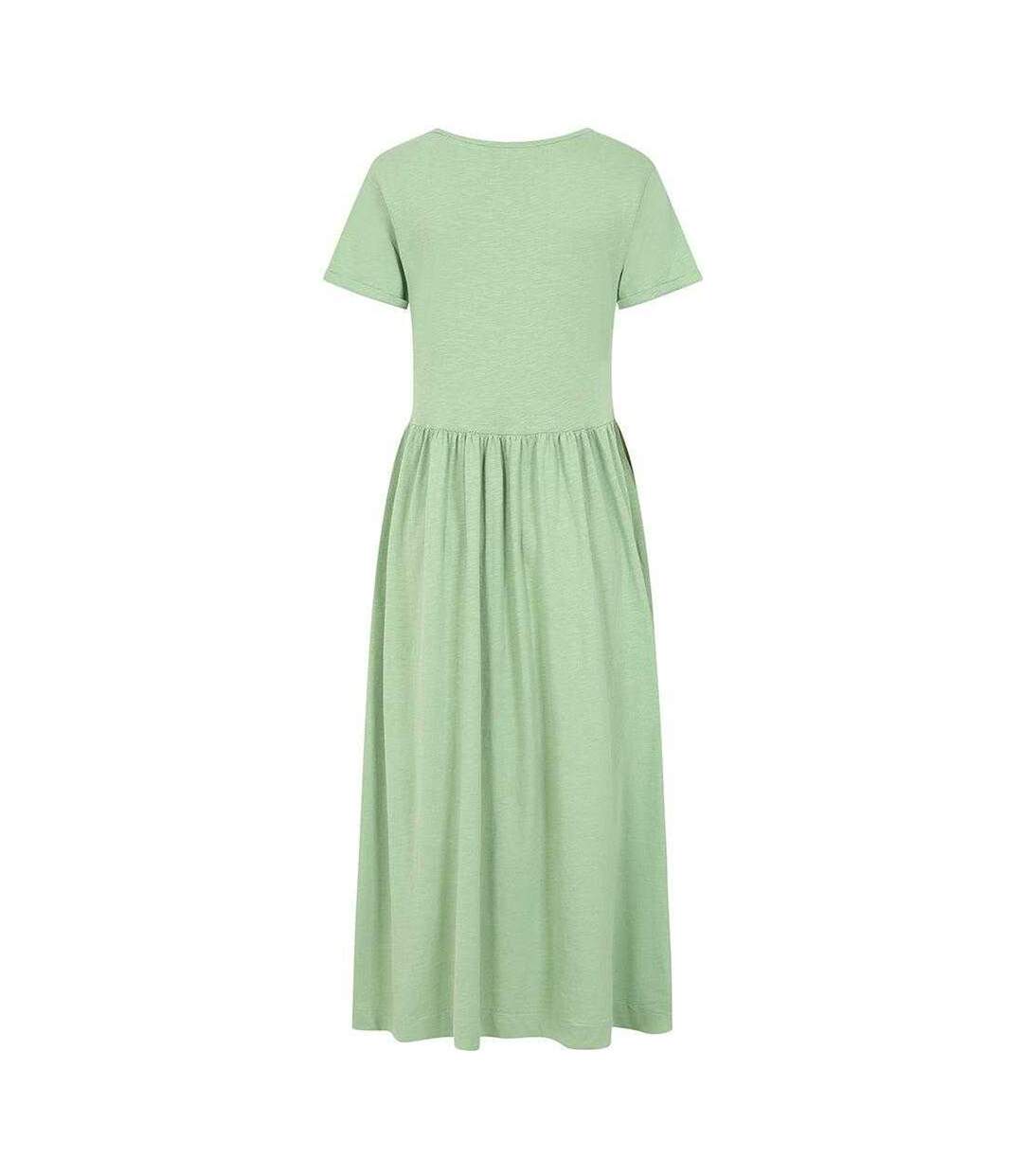 Robe Femme Vert Gazon Lazy Jacks-2