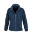 Womens/ladies softshell body warmer navy Result-1