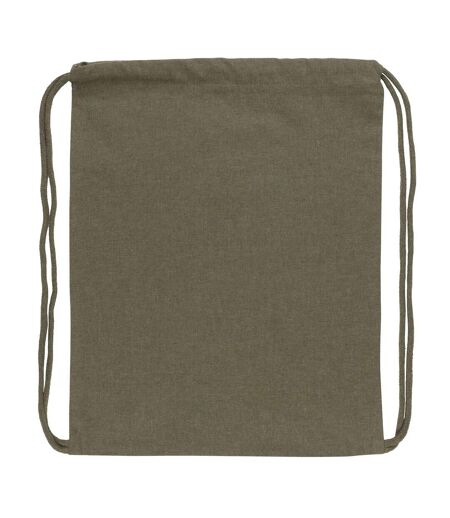 Impact Cotton Aware Drawstring Bag One Size Green XD Collection