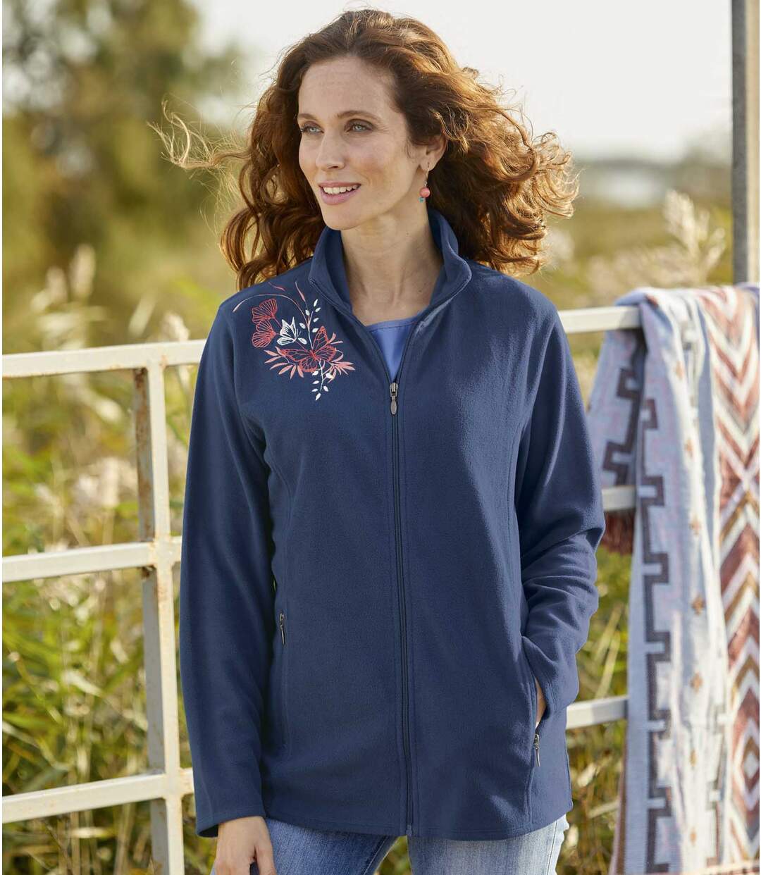 Lot de 2 Vestes Polaire Brodées-3