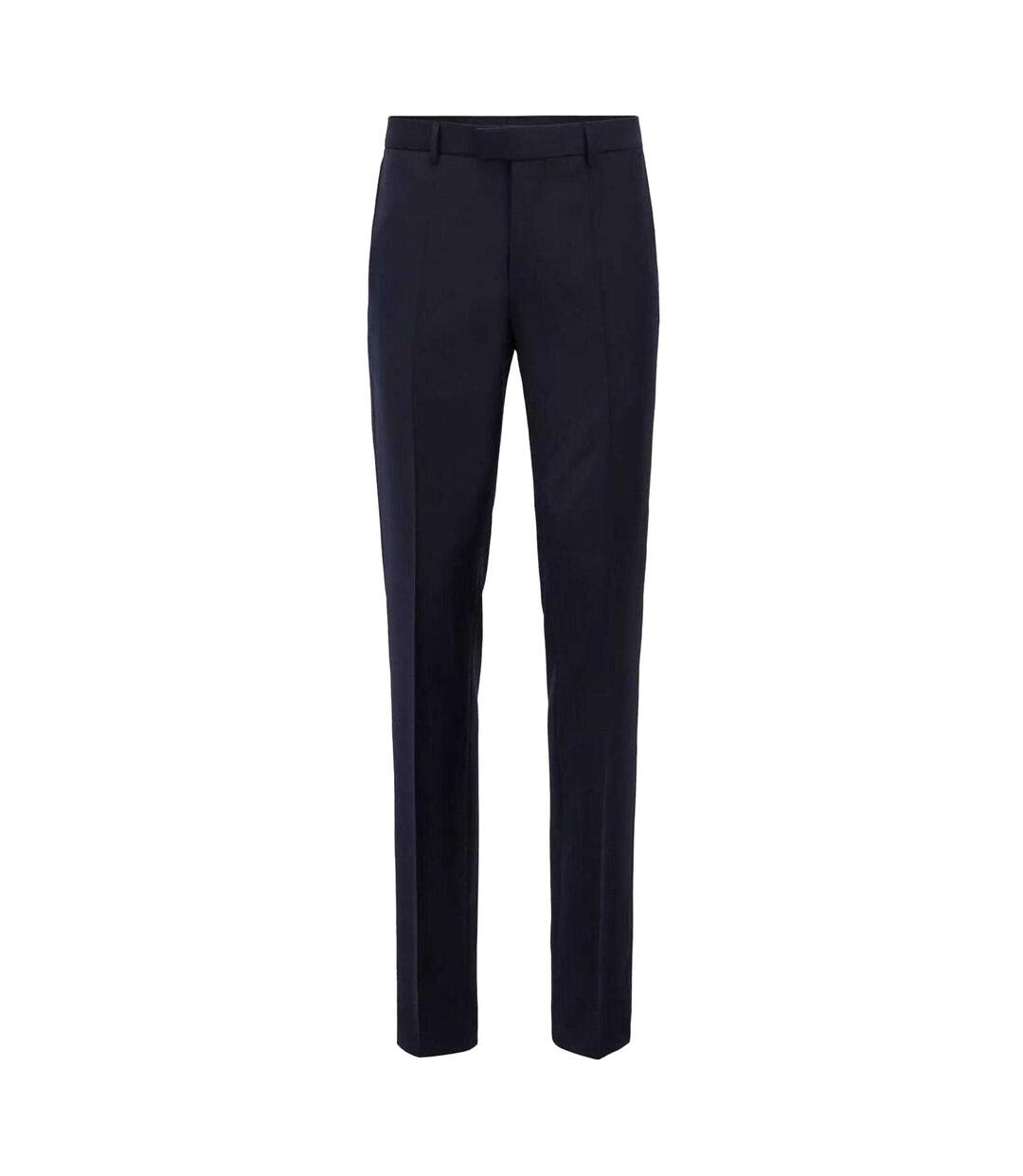 Mens Lone Regular Formal Trousers Navy Boss-1