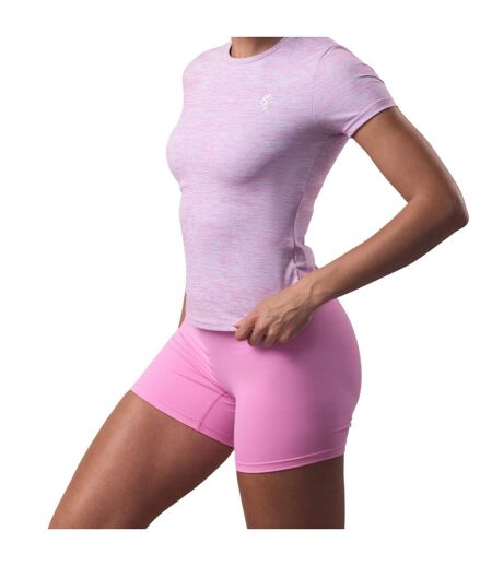 T-shirt Femme Rose Gym King