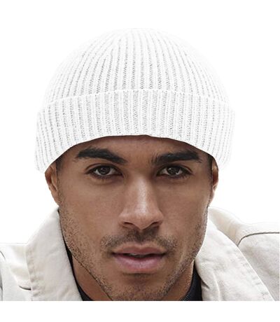 Bonnet Tricoté Engineered Blanc Beechfield