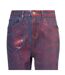 Jean Motif/style Métallisé Lupe Femme Rouge AmyLynn-3