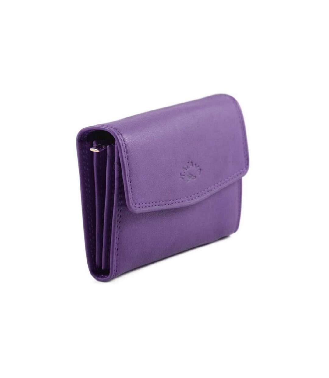 Katana - Porte-monnaie multifonctions en cuir - violet - 8951-4