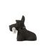 Statuette Terrier Écossais Disco 39cm Noir-4