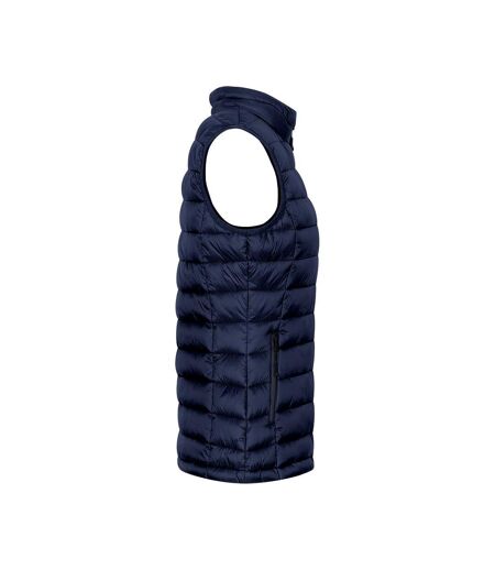 Doudoune Sans Manches Femme Bleu Marine Promodoro