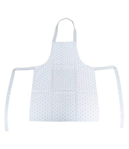 Tablier de Cuisine Imprimé Etnik 80cm Gris