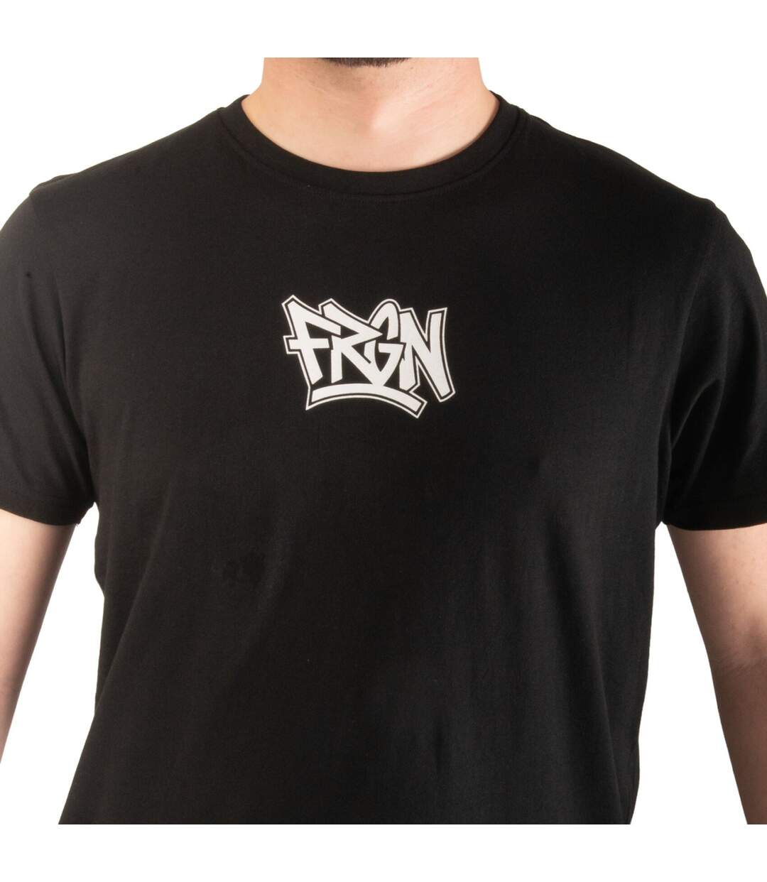 T-shirt homme en coton 140GSM imprimé devant et dos Boris Freegun-2