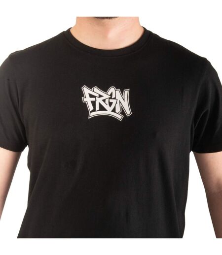 T-shirt homme en coton 140GSM imprimé devant et dos Boris Freegun