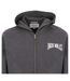 Mens Oversized Full Zip Hoodie Forged Iron Jack Wills-3