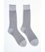 Chaussettes voile à côtes-1