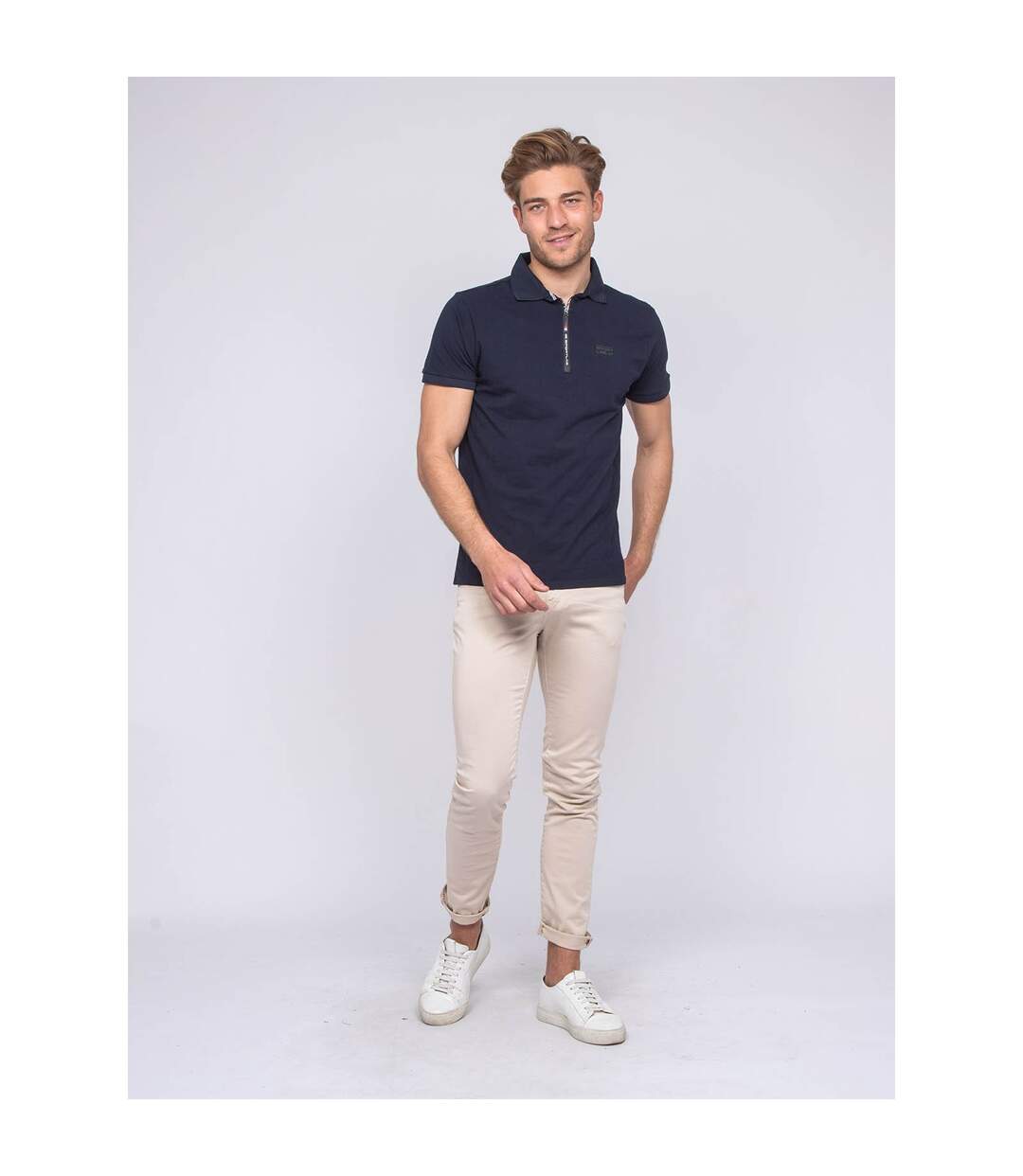 Polo stretch zip PAXTON-4