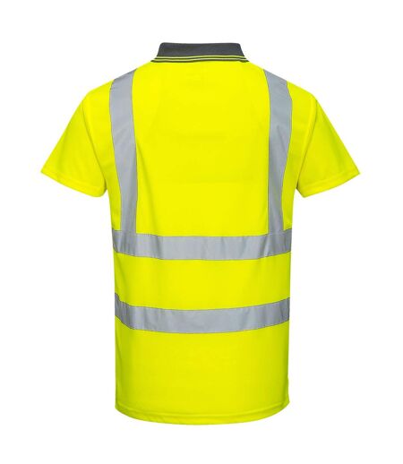 Portwest Mens Hi-Vis Polo Shirt (Yellow) - UTPW632