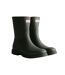 Mens downpour short wellington boots dark olive Hunter-1