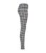 Legging Motif/style Pied-de-poule Femme Noir Urban Classics-4