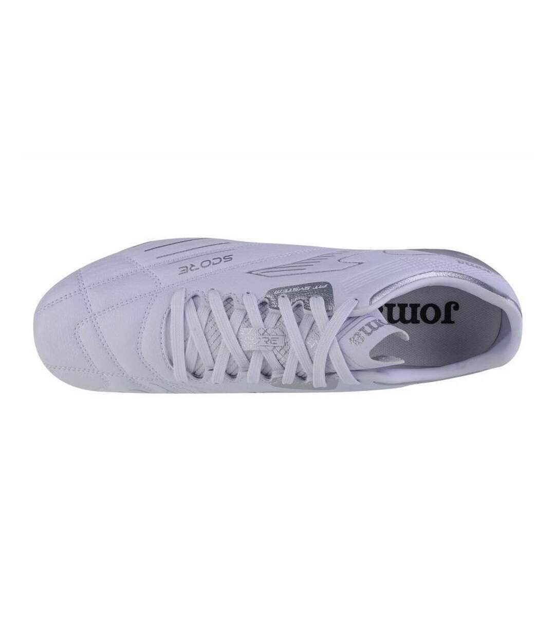 Chaussures De Foot Pour Terrain Ferme Score Homme Blanc Joma-2