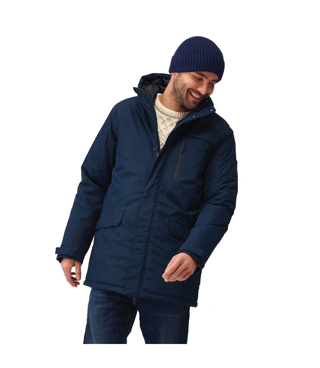 Veste imperméable penbreak homme bleu marine Regatta-4