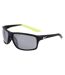 Lunettes De Soleil Motif/style Rectangulaire Homme Taille Unique Noir Argenté Nike-1