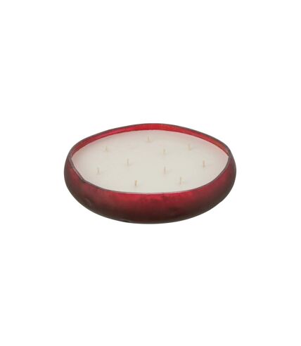 Bougie Parfumée Déco Livia 29cm Oud Amber Rouge