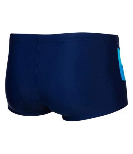 Mens Aron Swim Briefs Navy Aqua Speed