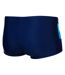 Mens Aron Swim Briefs Navy Aqua Speed-2