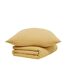 Couvre lit jaune + 2 taies d'oreiller today 260x240cm-2