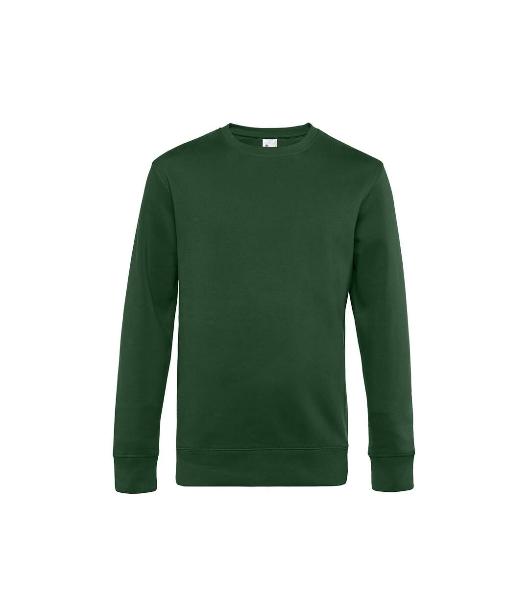 Sweat king homme vert bouteille B&C-1