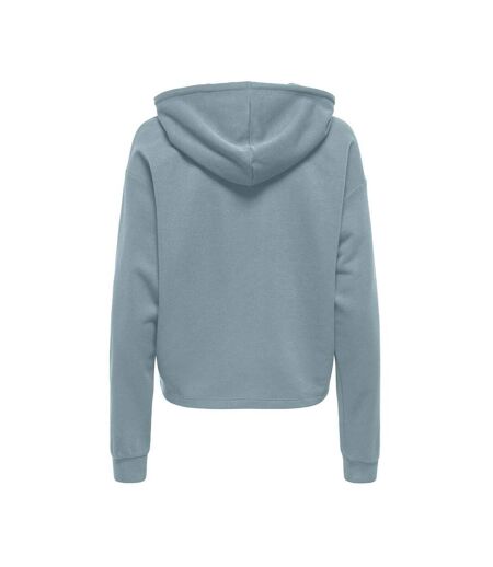 Sweat à capuche bleu femme  only play life